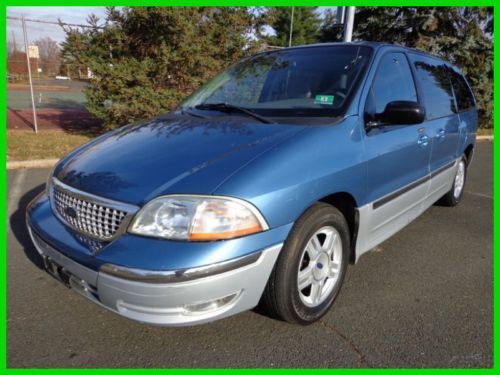 2001 ford windstar sel v-6 auto leather power doors only 93k miles no reserve
