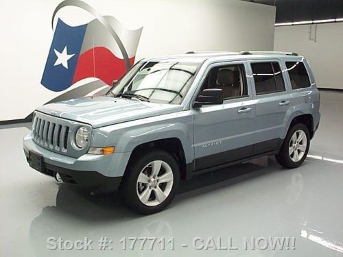 2013 jeep patriot limited htd leather alloy wheels 33k! texas direct auto
