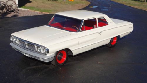 1964 ford custom 2 door post - 390 4 speed - radio delete - restored driver 64