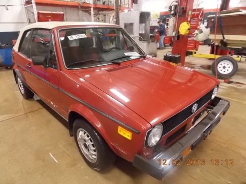 1982 volkswagen rabbit convertible karman t1236874