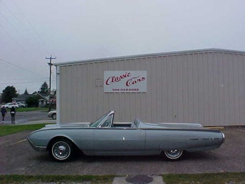 1962   FORD   THUNDERBIRD   CONVERTIBLE  LOW   MILES, image 1
