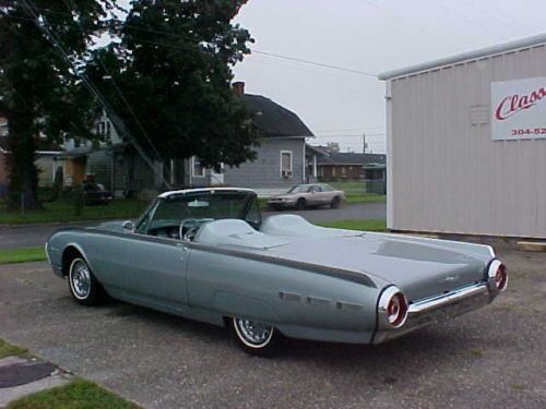 1962   FORD   THUNDERBIRD   CONVERTIBLE  LOW   MILES, image 10