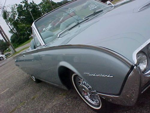 1962   FORD   THUNDERBIRD   CONVERTIBLE  LOW   MILES, image 21