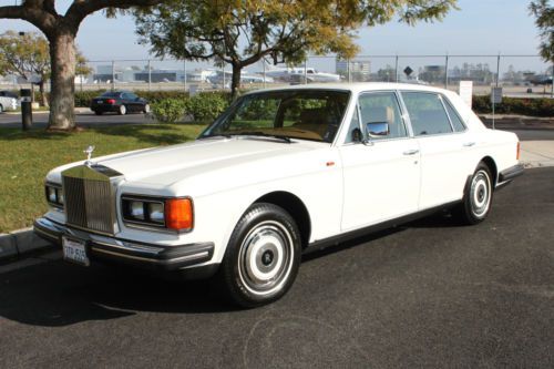 1986 rolls royce silver spur one owner 11k original miles perfect!