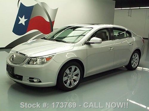 2010 buick lacrosse cxl lux pano roof nav rear cam 13k texas direct auto