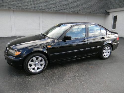 2004 bmw 3 series - 325i - black and tan - moonroof