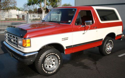 1988 ford bronco 4wd ultra clean 351 v8 auto adult driven &amp; owned