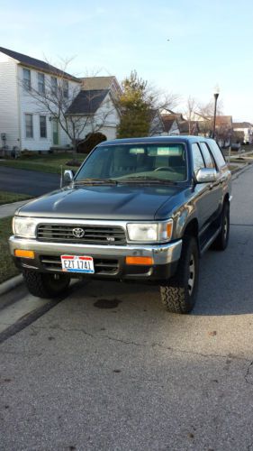 1993 toyota 4runner 5 speed manual 4wd