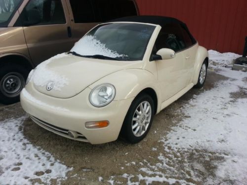 Purchase Used Vw Beetle Convertible Mechanic S Special Needs Motor Us Vw Beetle Convertible Mechanic S Special Needs Motor Cream Color Automatic