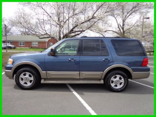 2004 eddie bauer used 5.4l v8 16v automatic suv moonroof no reserve auction