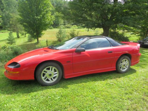 Red 1996 chevy camaro rs