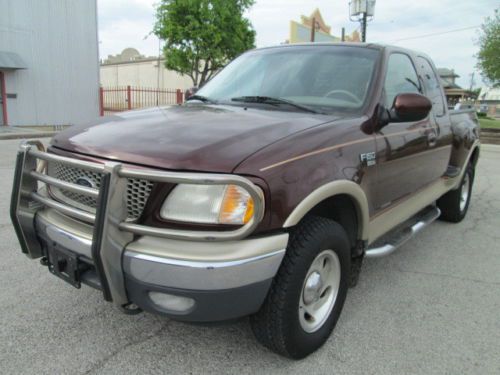 2000 f-150 super cab lariat 4x4 step side low reserv a/c  runs and drives great