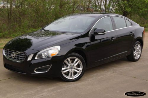 2011 volvo s60 t5 awd nav xm lthr roof 1-owner off lease 100% hwy miles
