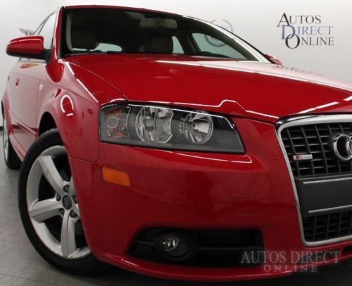 We finance 08 a3 2.0t fwd premium 6-speed low miles heated leather seats 6cd