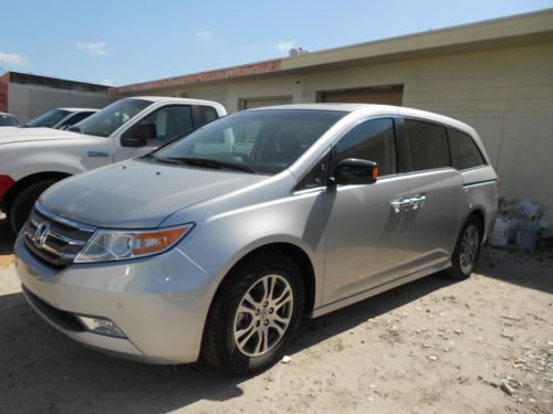 2012 honda odyssey touring elite mini passenger van 4-door 3.5l