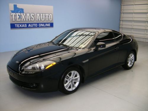 We finance!!!  2008 hyundai tiburon gs coupe auto a/c all power cd texas auto