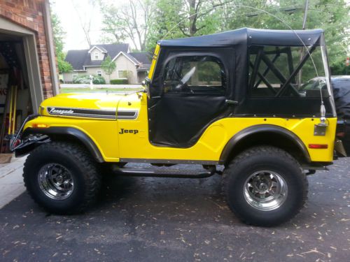 Purchase used 1972 Jeep CJ5 Renegade 4x4 in Indianapolis Purchase used 1972 Jeep CJ5 Renegade 4x4 in Indianapolis