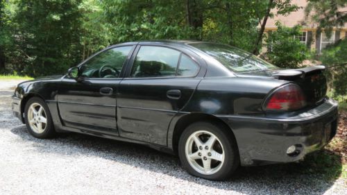 1999 pontiac grand am gt sedan 4-door 3.4l black