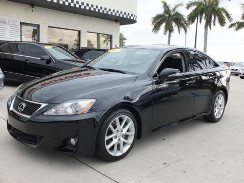 2011 lexus is250 accident free 6 speed manual transmission!