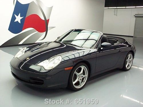 2004 porsche 911 carrera convertible 6spd htd seats 60k texas direct auto