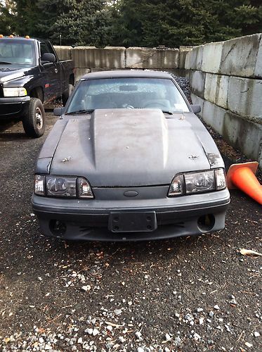 1987 ford mustang lx sedan 2-door 5.0l