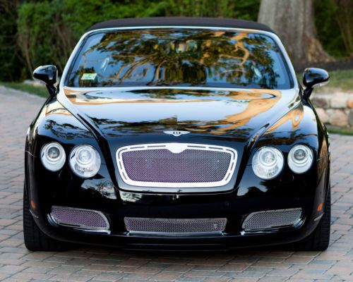 Bentley continental gtc blk/blk flawless