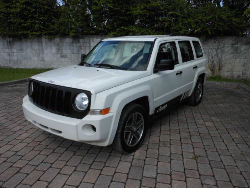 2008 jeep patriot 2.4l utility suv truck 17&#034; alloy rims highway miles runs great