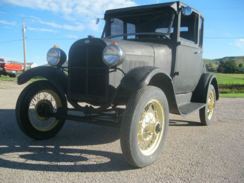 1927 ford model t 2door* runs&amp;drives* orig.body, frame* toyota eng/trans*