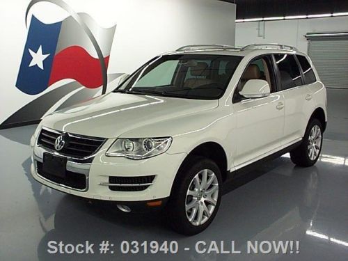 2008 volkswagen touareg vr6 awd sunroof htd leather 61k texas direct auto
