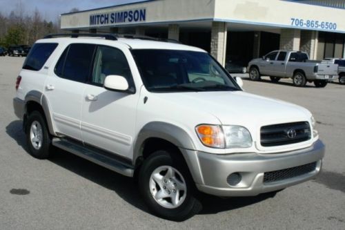 2002 toyota sequoia sr5 leather fully loaded nice