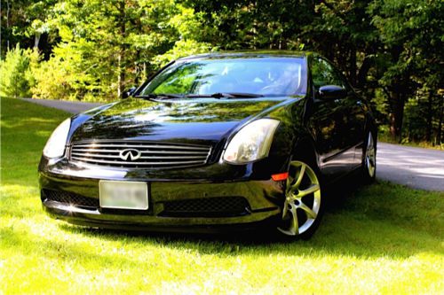 2004 infiniti g35 coupe black