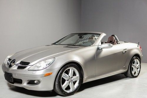 2005 mercedes benz slk350 convertible airscarf leather auto v6 xenons launch ed!