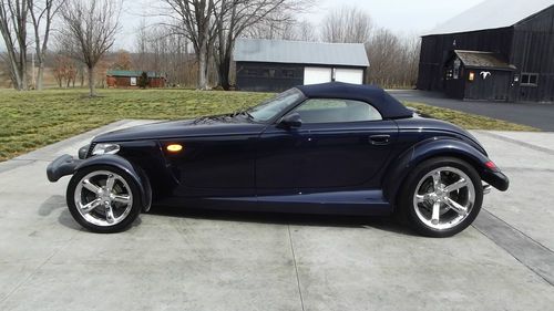 2001 chrysler prowler 3.5l auto mulholland edition with only 8633 miles