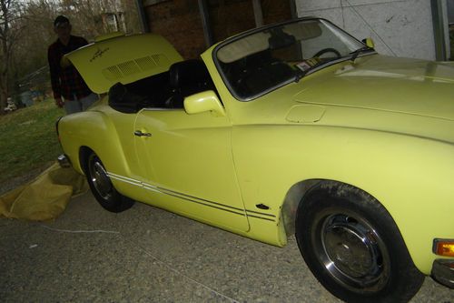 1970 volkswagen karmann ghia base 1.6l