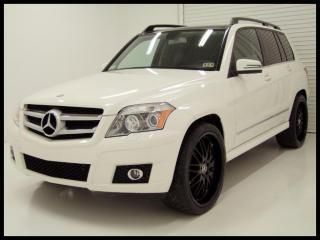 10 glk350 awd premium 1 navi pano roof heated seats harman kardon custom wheels