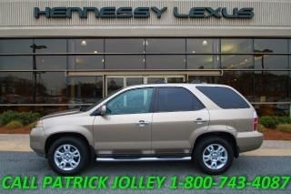 2005 acura mdx 4dr suv at touring w/navi  clean carfax backup camera sunroof awd