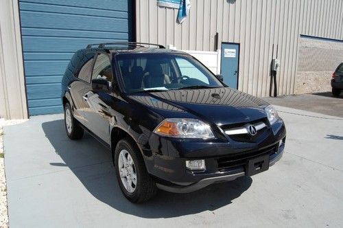 Wty 2005 acura mdx touring 4wd 3rd row leather sunroof suv 05 md x