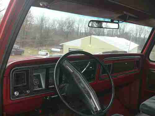 Used Cars In Michigan >> Buy used 1979 Ford F-150 Ranger XLT 4X4 Short Box Big Red ... Used Cars In Michigan >> Buy used 1979 Ford F-150 Ranger XLT 4X4 Short Box Big Red ...