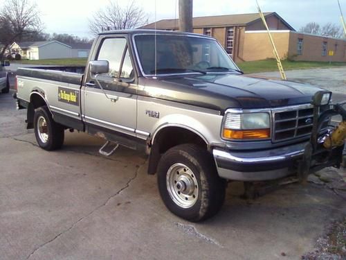 1997 ford f-250 xlt standard cab pickup 2-door 5.8l