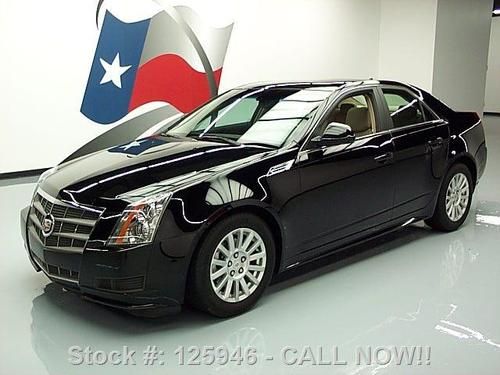 2010 cadillac cts4 awd htd leather pano sunroof 49k mi texas direct auto