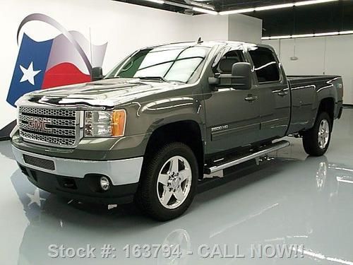 2011 gmc sierra 2500hd slt diesel z71 4x4 nav 20's 45k texas direct auto