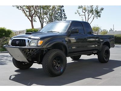 2001 toyota tacoma xtra cab trd supercharged lifted auto cd ac offroad fast hid