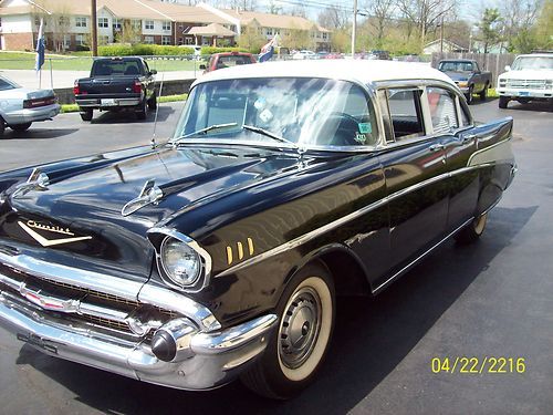 1957 chevy belair 283 power glide 4 dr