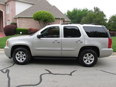 07 yukon slt seats 7 leather running boards alloy wheels