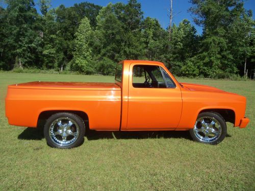 1986 gmc sierra custom built, show truck  mint condition ! 2 owners tangelopearl