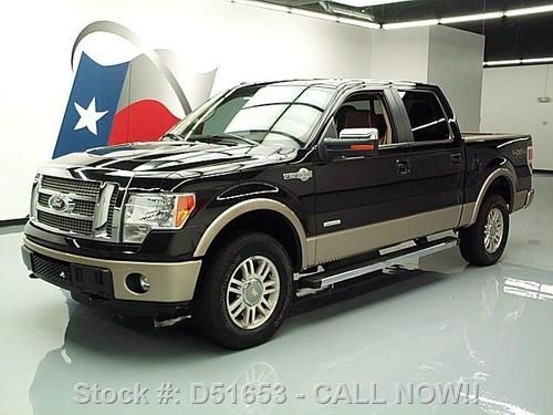 2012 ford f-150 4x4 king ranch ecoboost sunroof nav 28k texas direct auto