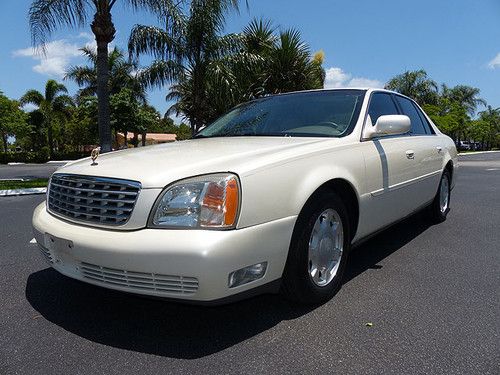 Very nice 2001 deville - one owner florida car with just 30k miles