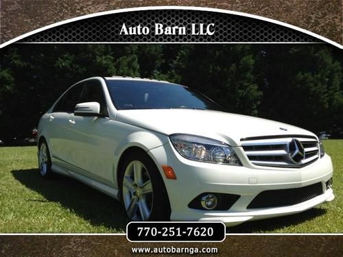 2010 mercedes-benz c-class, loaded - navigation - e85 - pristine condition!