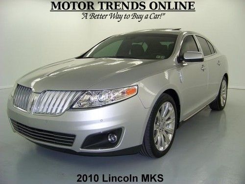 Navigation ultimate rearcam dual roof htd ac seats 19s 2010 lincoln mks 33k