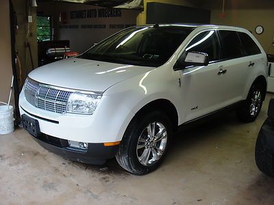 2010 lincoln mkx awd - rebuildable salvage title